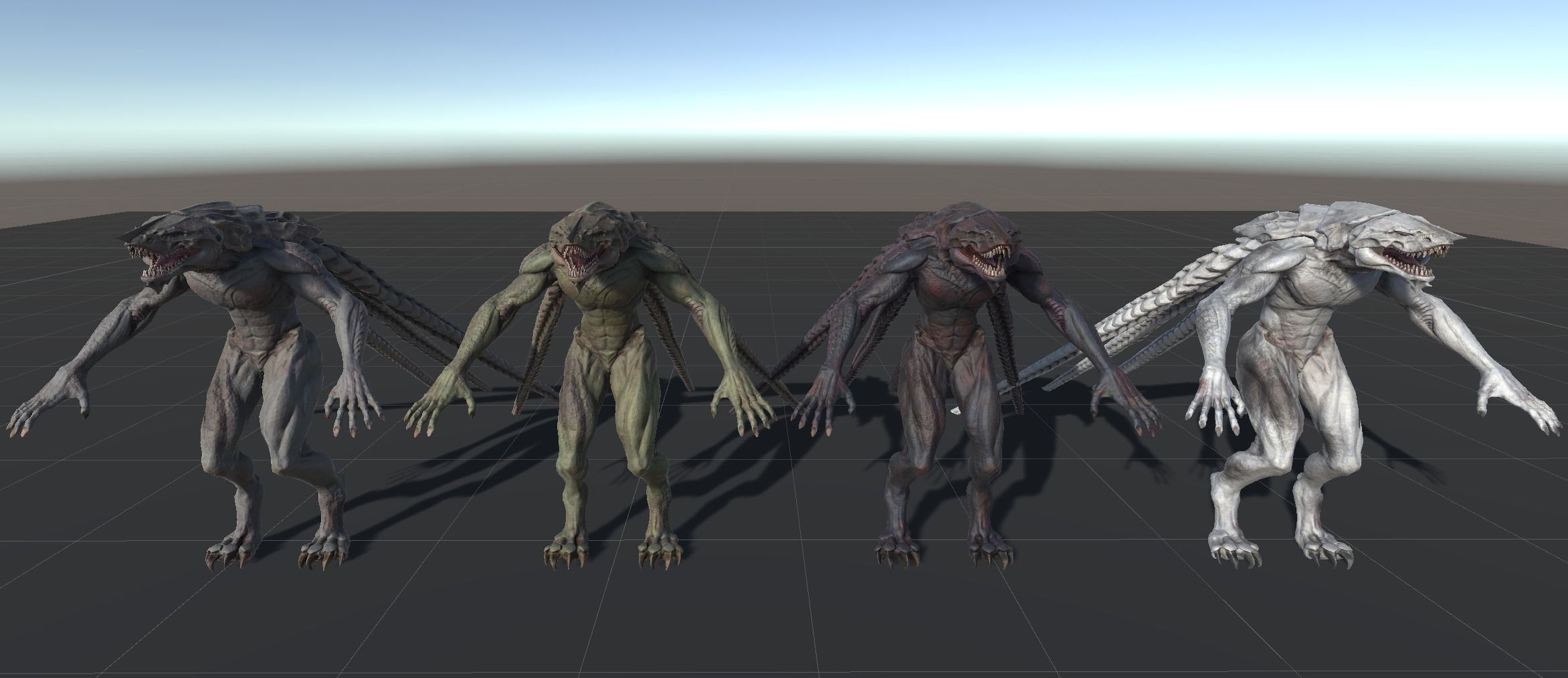 Turtle Creature Low-poly 3D model_31