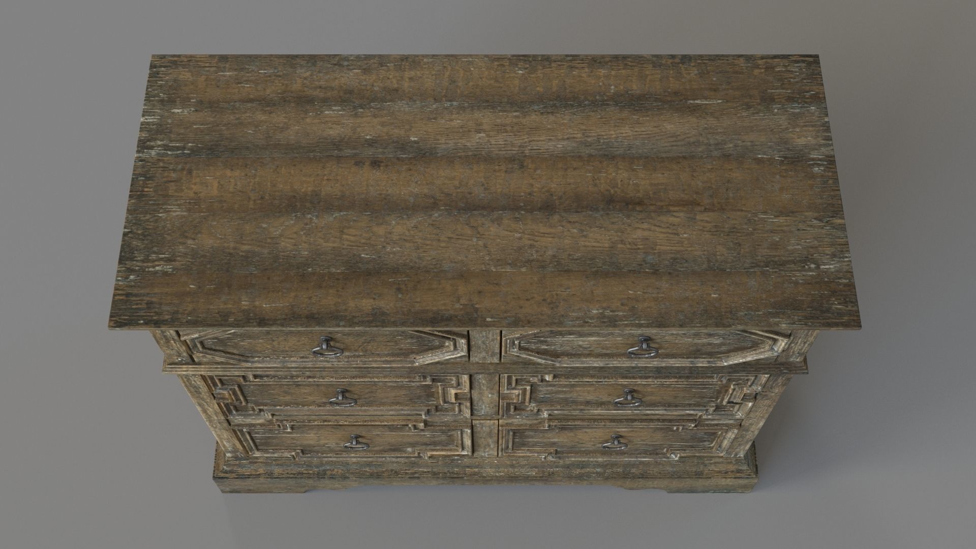 Bedroom La Grange Bridge Valley Bachelors Chest 3D model_3