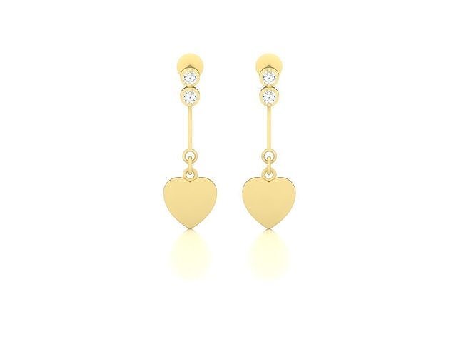 Women Earring 3dm STL OBJ FBX Render Details 3D print model