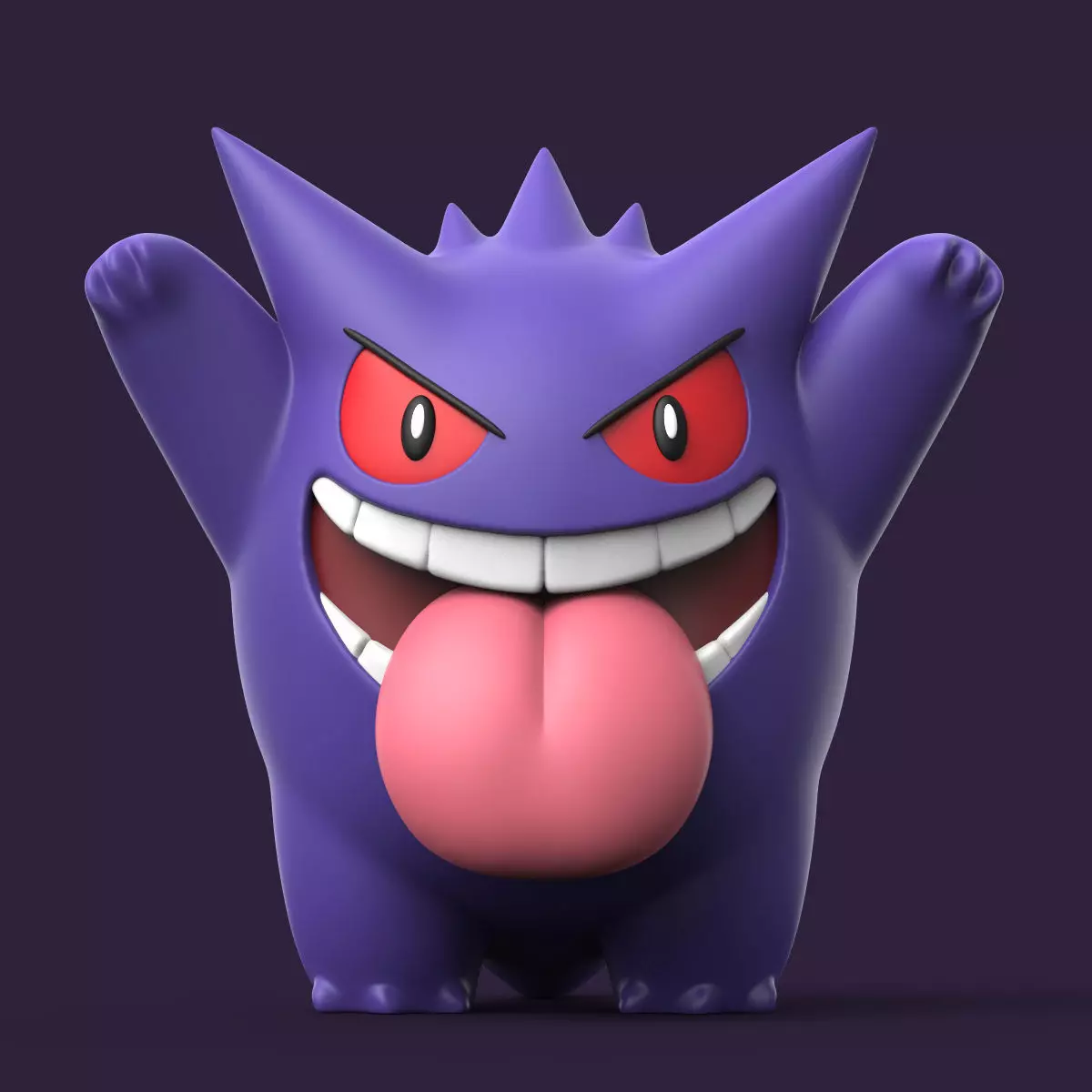 POKEMON - GENGAR 3D print model_0