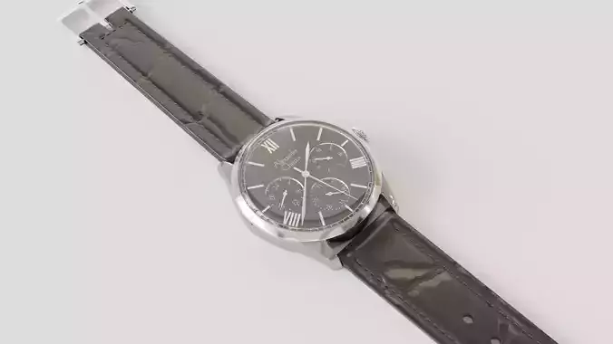 Watch 3d Model chronograph 3D model