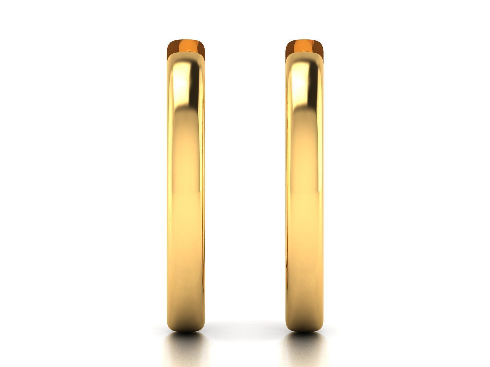 Women Earring 3dm STL OBJ FBX Render Details 3D print model_2