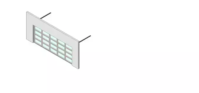 Glass Panel Garage Door