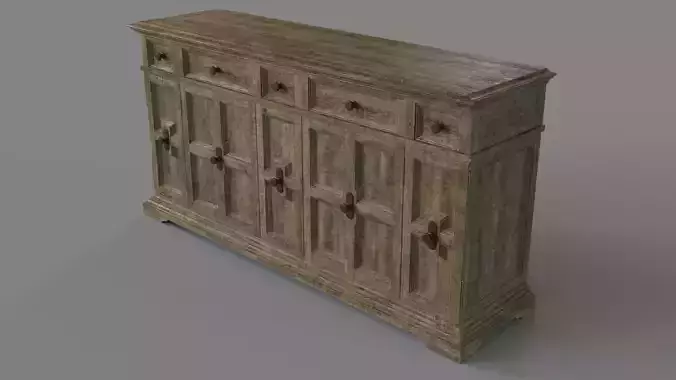Dining Room La Grange Holman Buffet 3D model