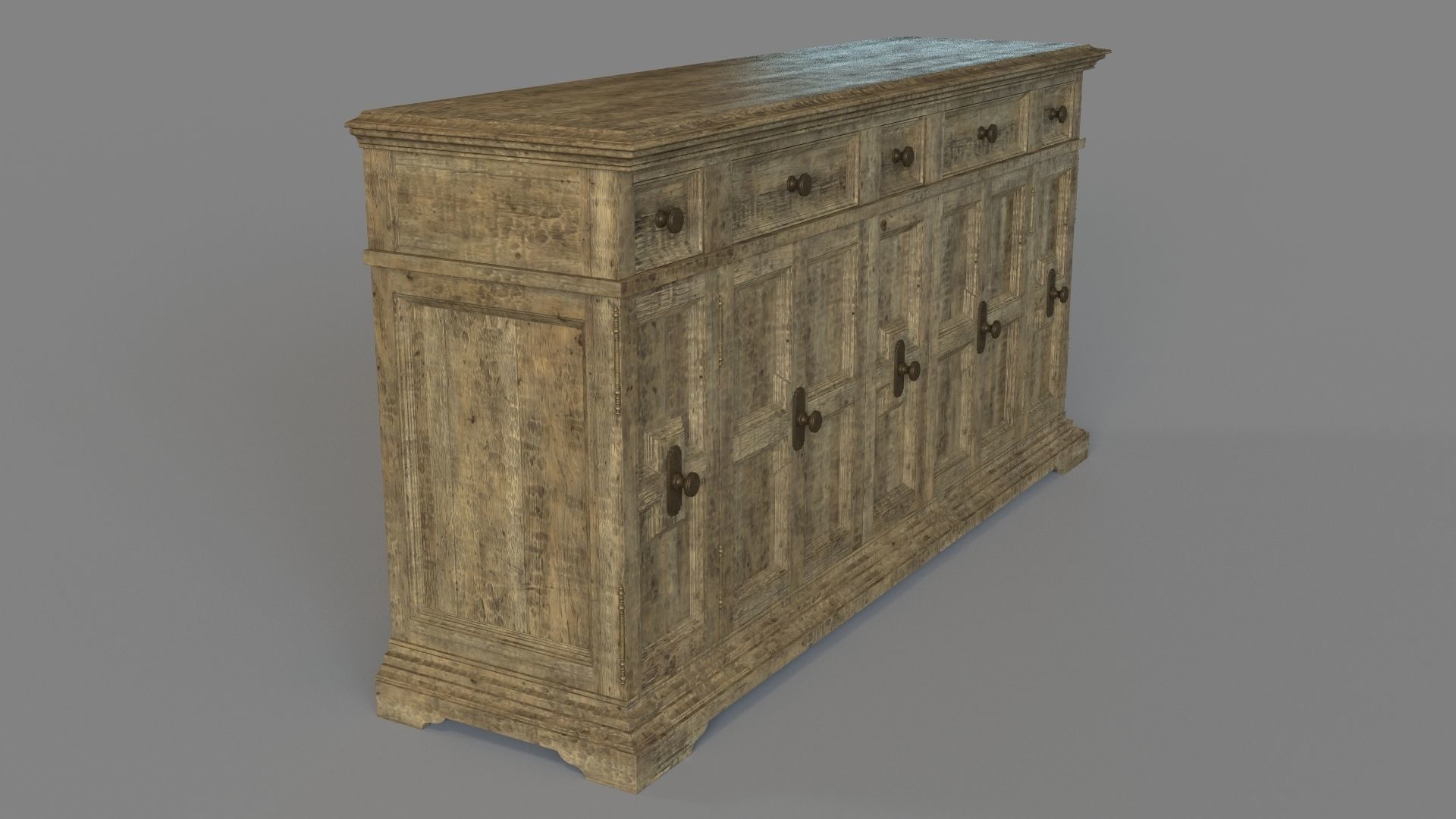 Dining Room La Grange Holman Buffet 3D model_2