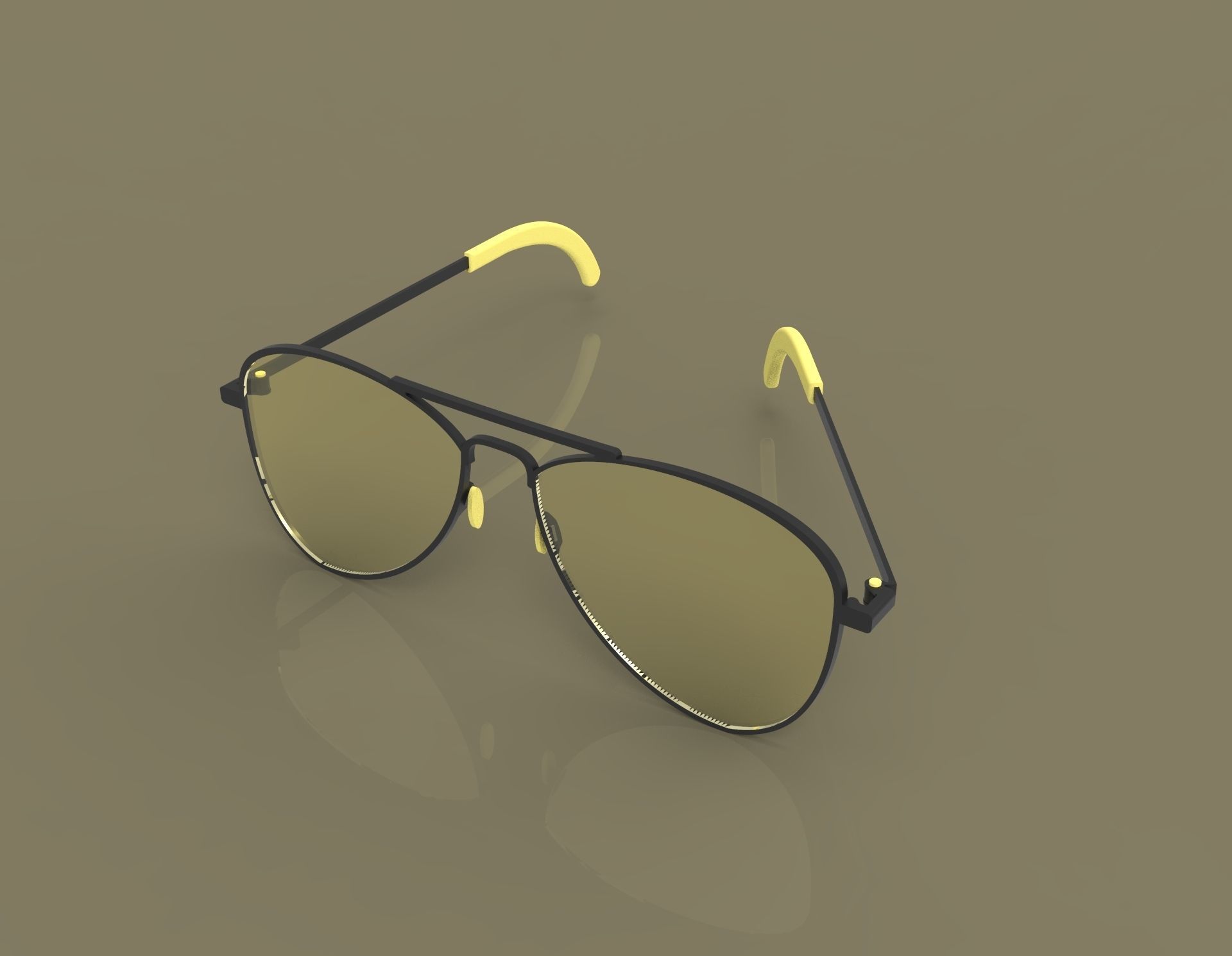 Eye Glasses 3D model_4