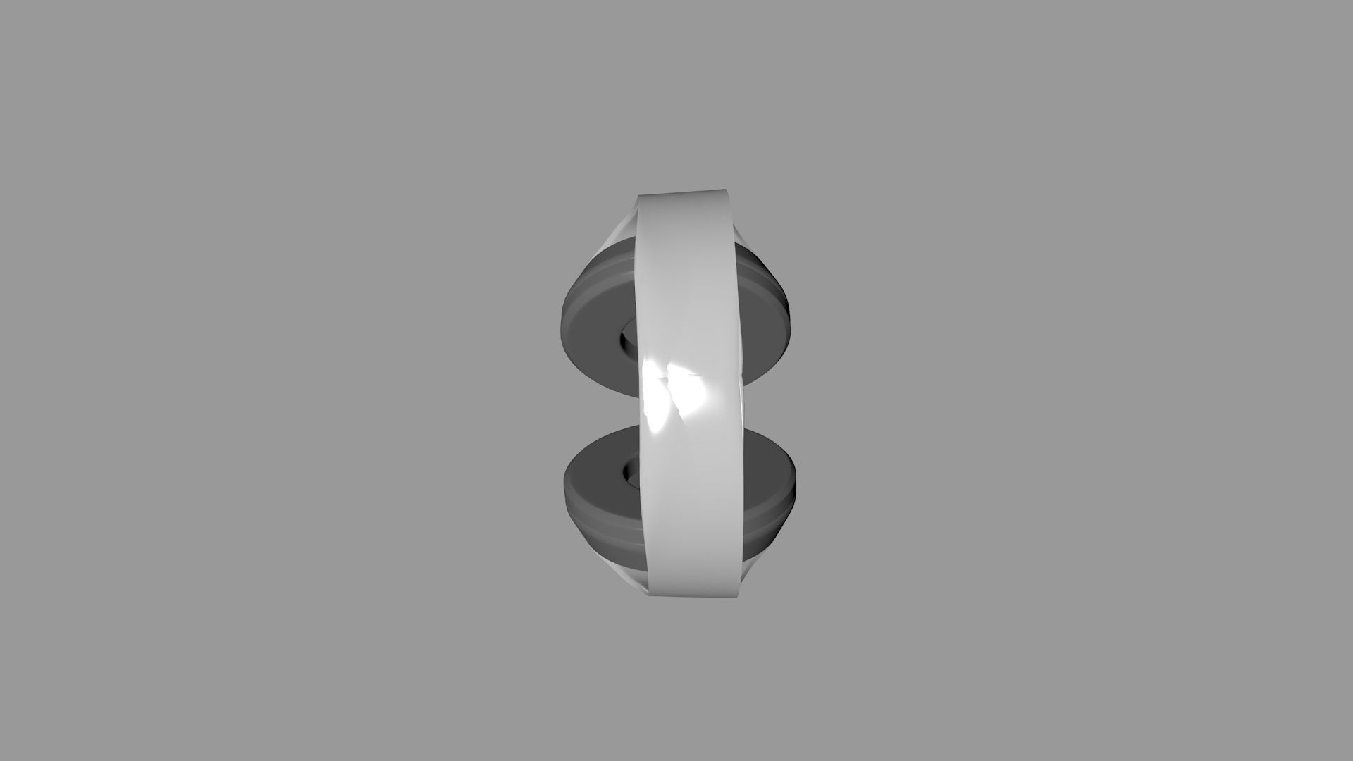 headphones pair of 3D model_4