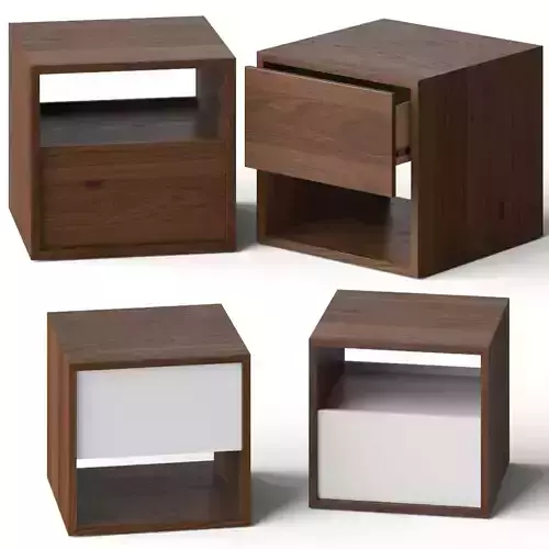 ARTLESS THN Nightstand Bedside Table