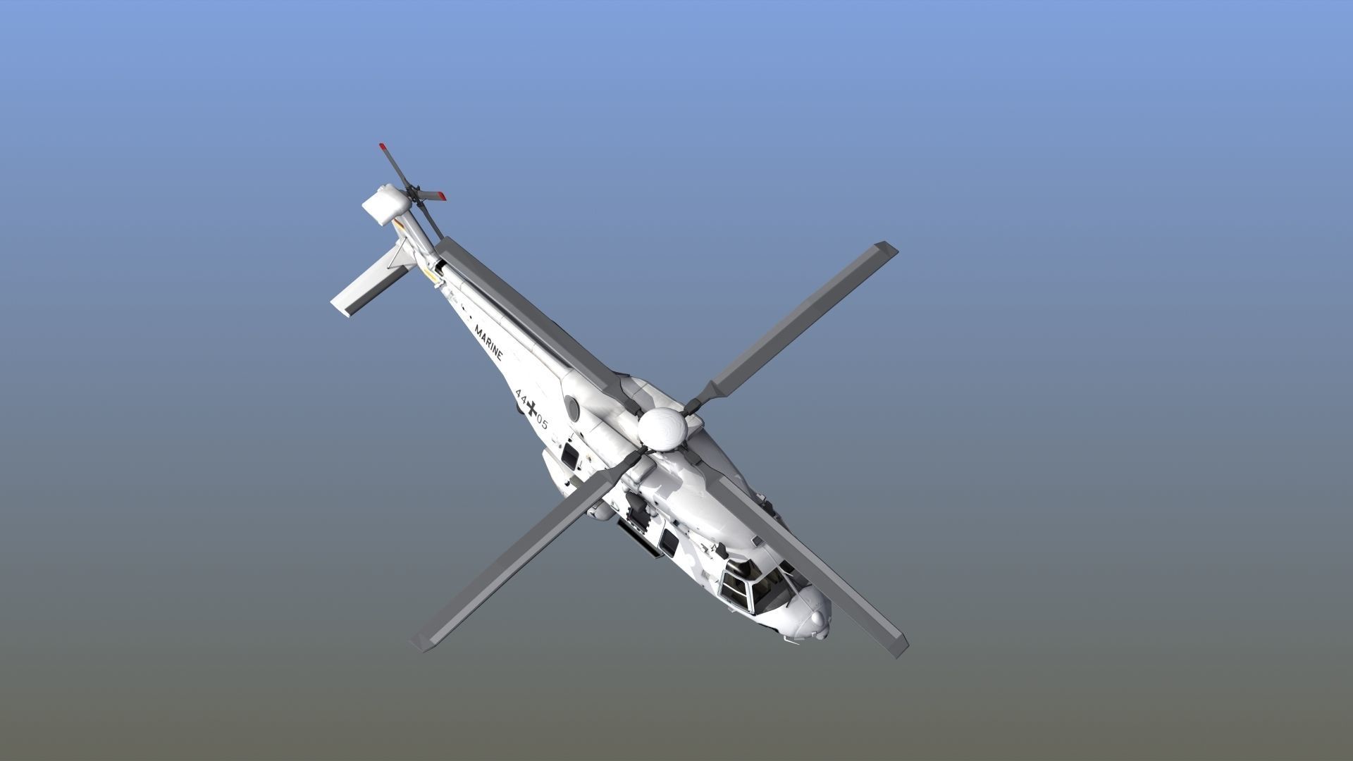 NH90 Helicopter NFH 3D model_14