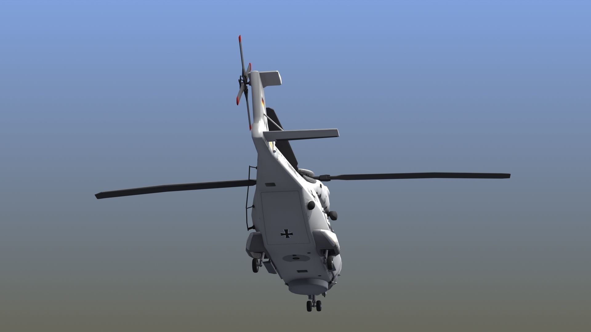 NH90 Helicopter NFH 3D model_6