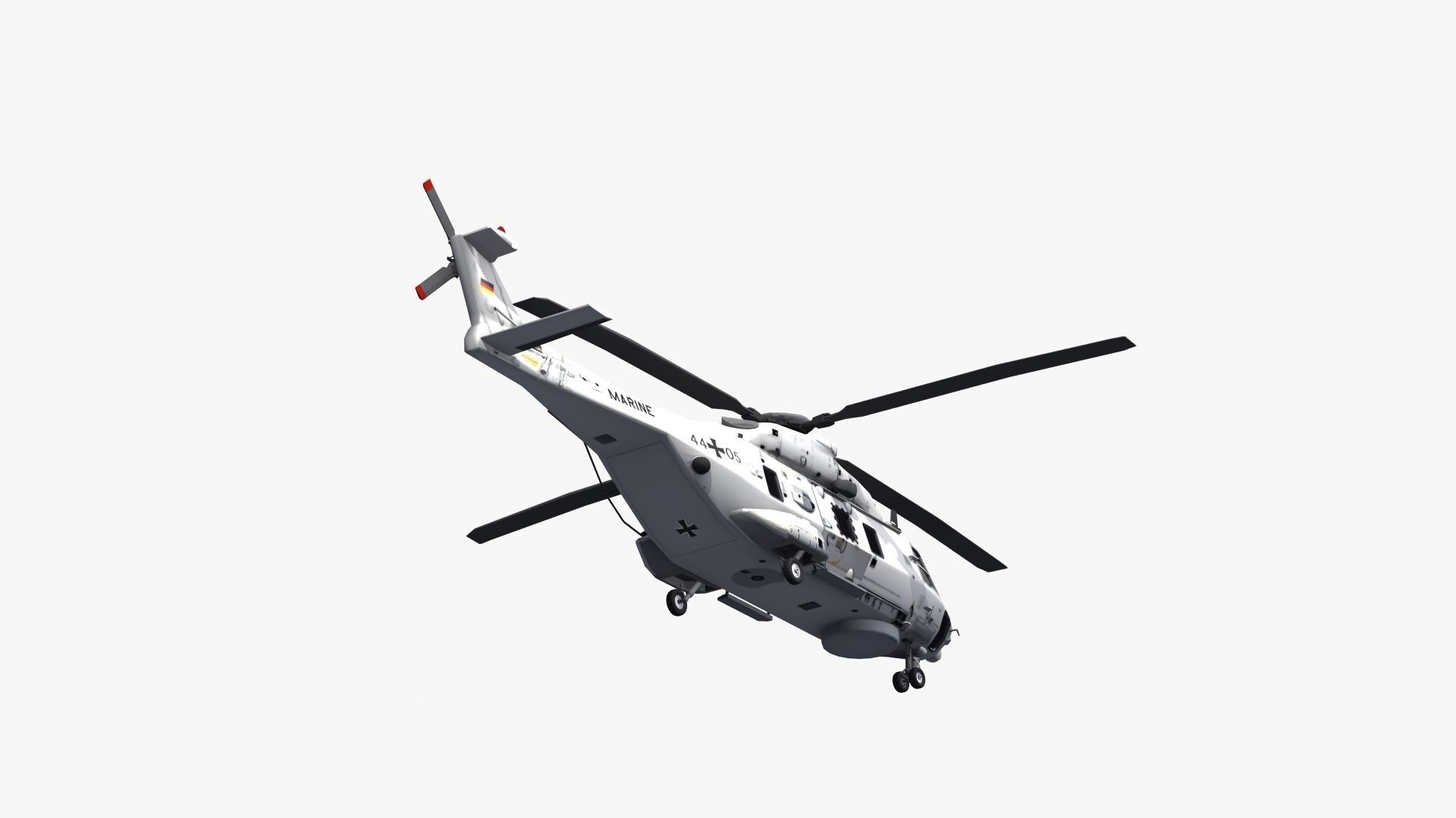 NH90 Helicopter NFH 3D model_13