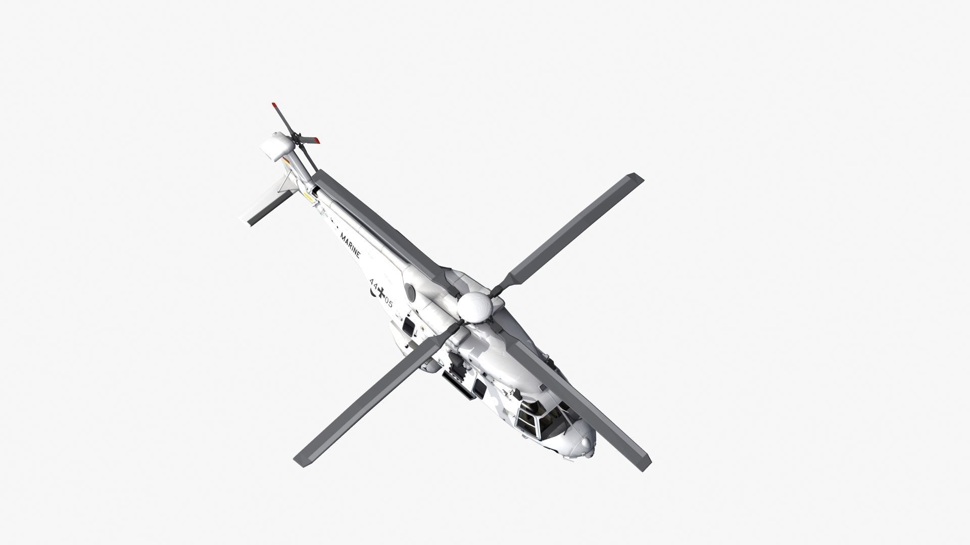 NH90 Helicopter NFH 3D model_38