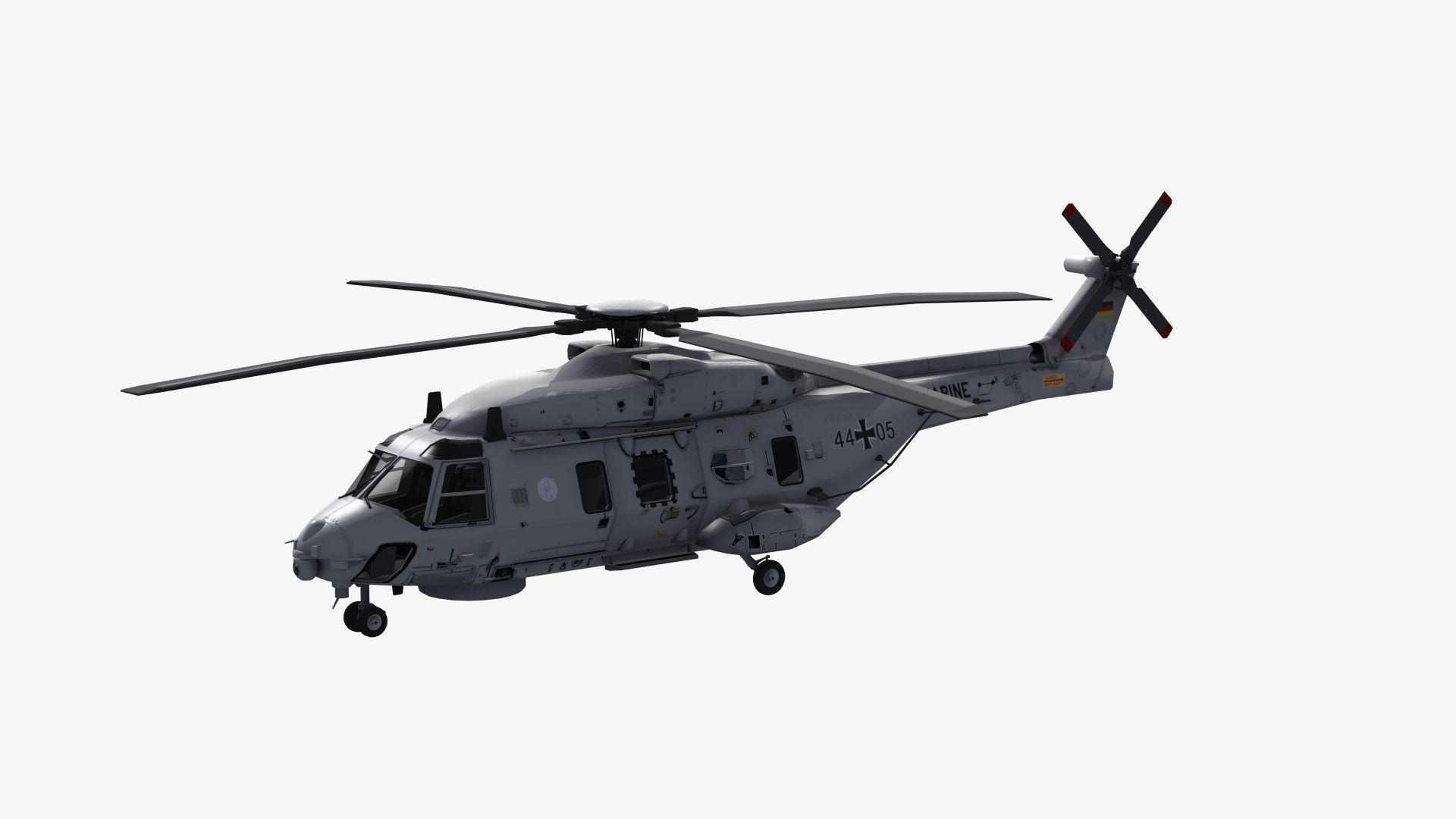NH90 Helicopter NFH 3D model_16