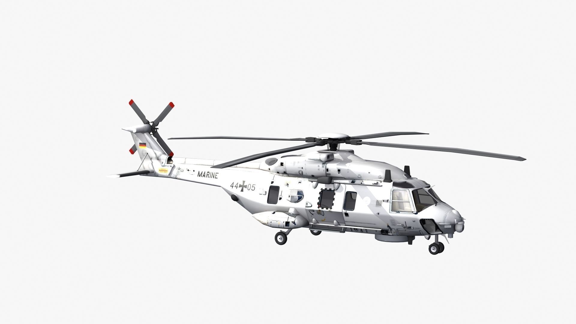NH90 Helicopter NFH 3D model_34