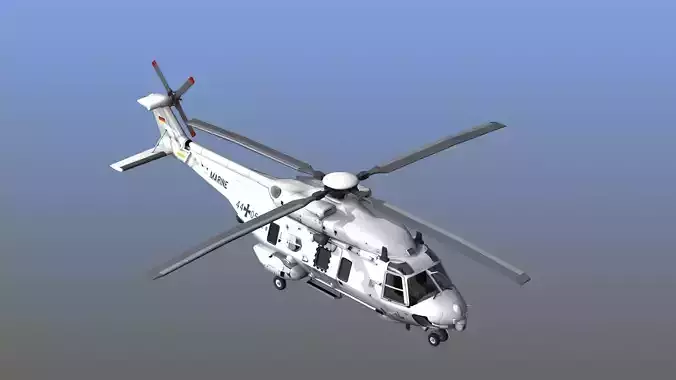 NH90 Helicopter NFH 3D model
