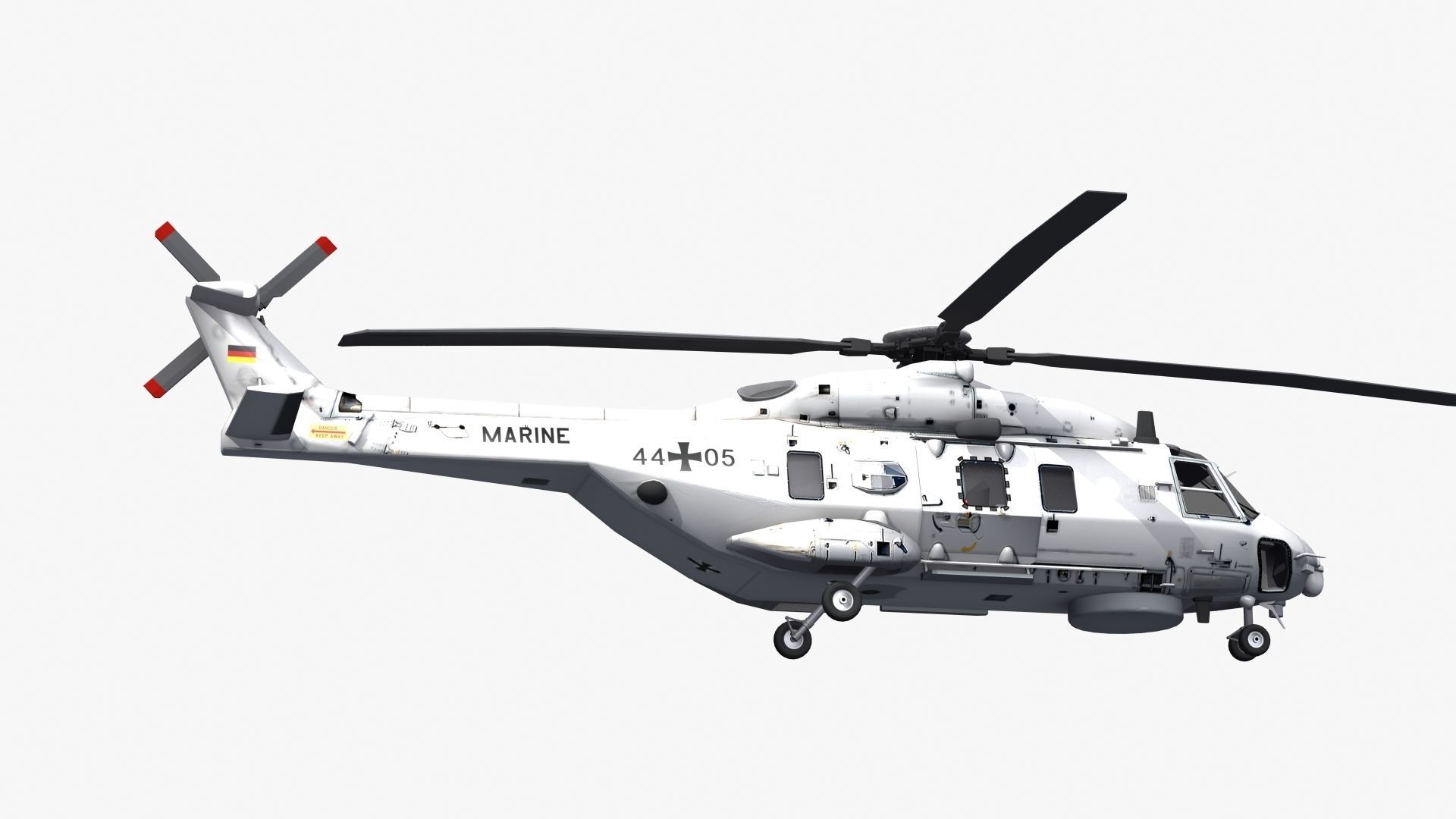 NH90 Helicopter NFH 3D model_23