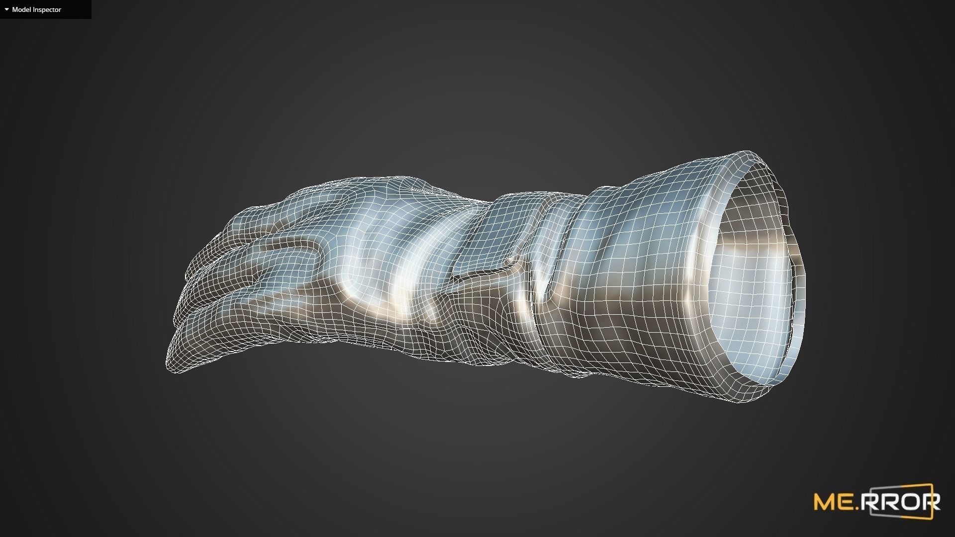 Game Ready Millitary Tactical Glove Low-poly 3D model_17