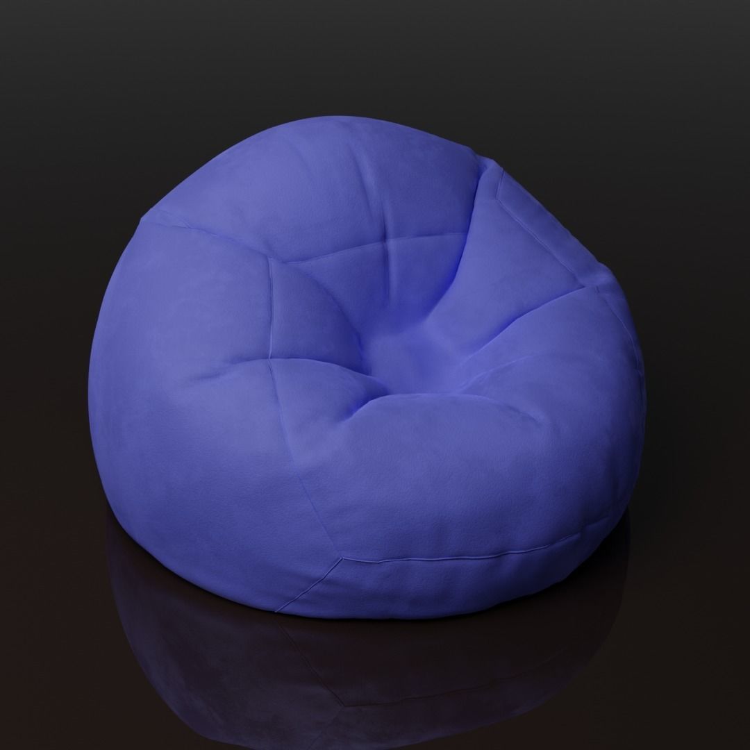 Bean bag Free 3D model_3