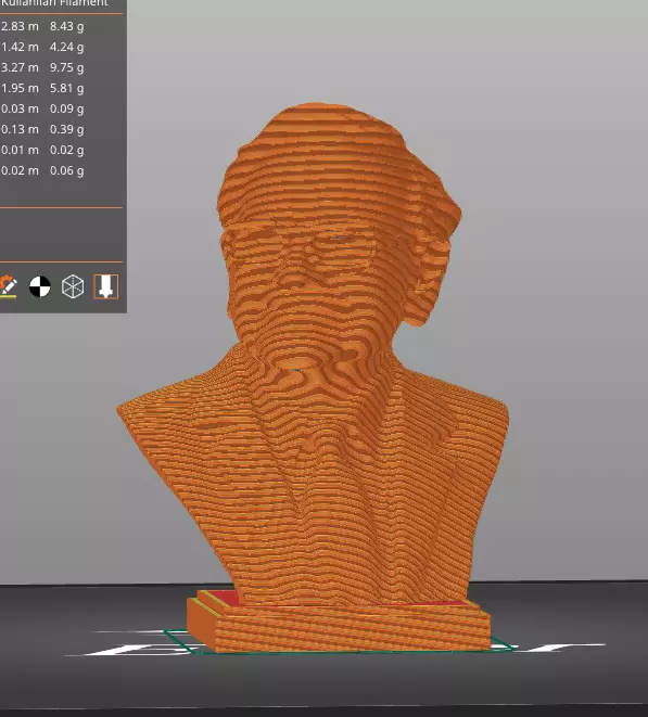 Warren Buffett 3D print model_29