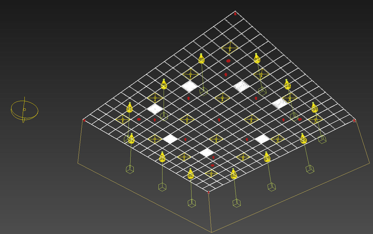 Ceiling tiles 3D model_9