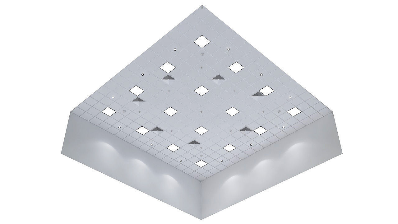 Ceiling tiles 3D model_5