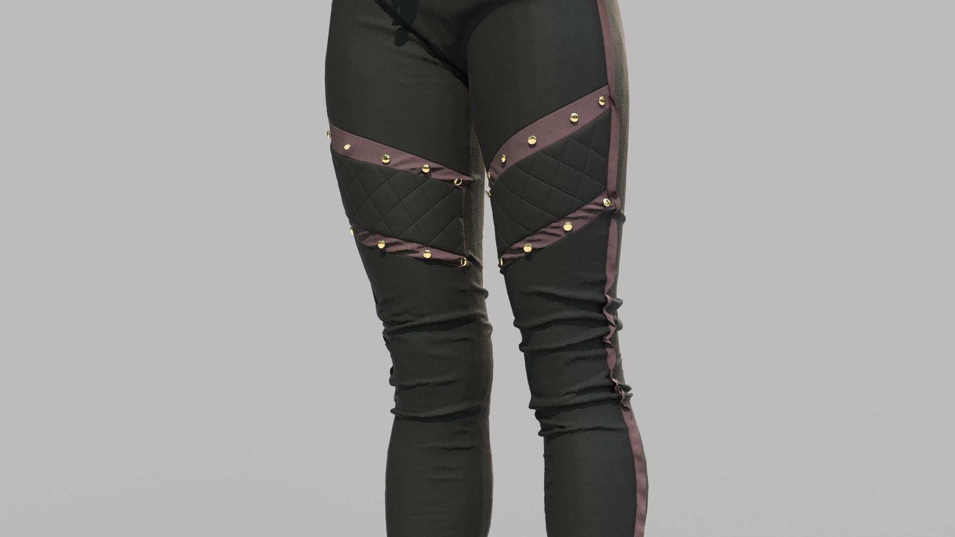 New Female Custom outfits  3D model_14
