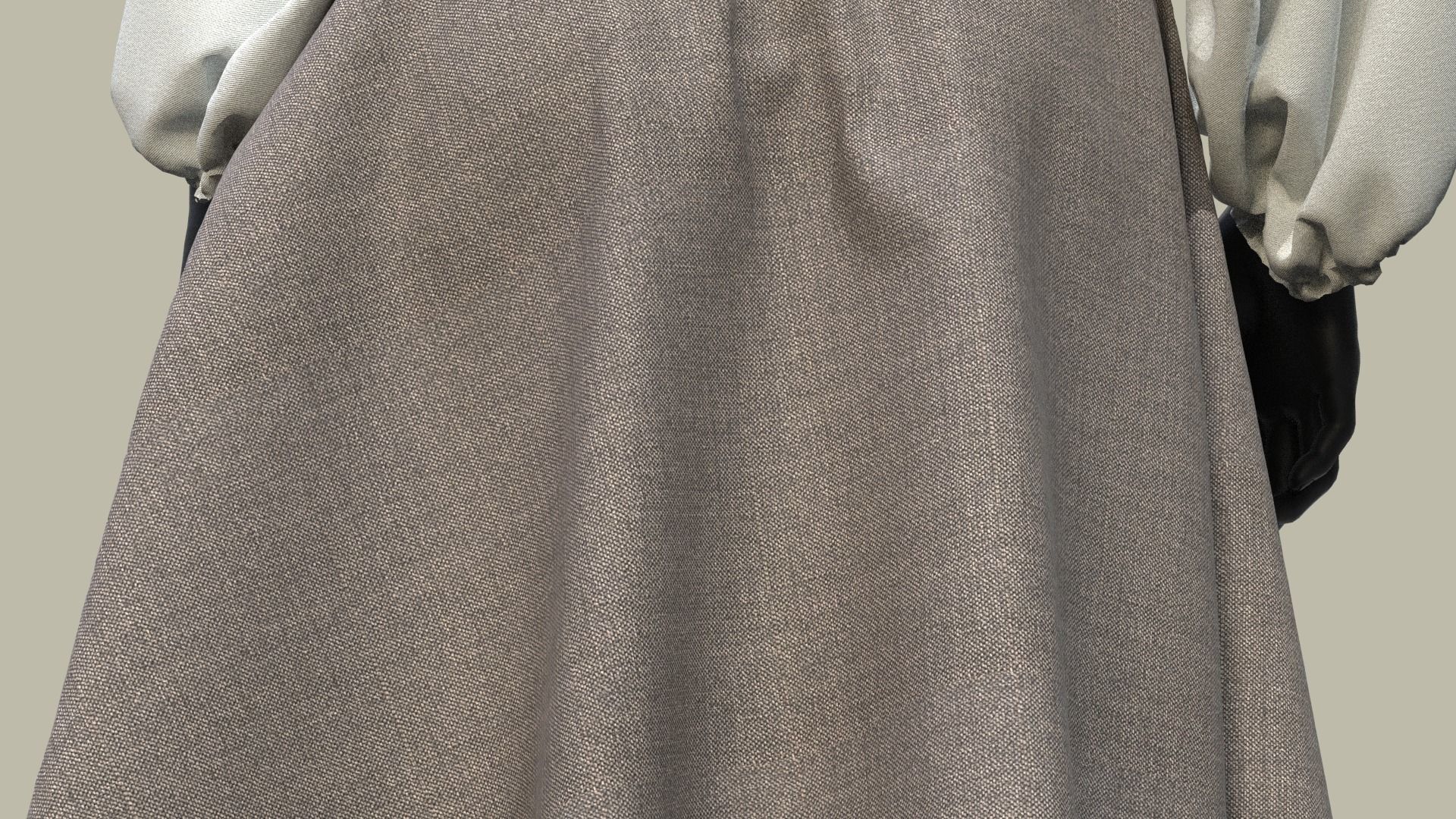 New Female Custom outfits  3D model_23