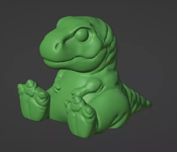 Baby T Rex Dinosaur 3D print model
