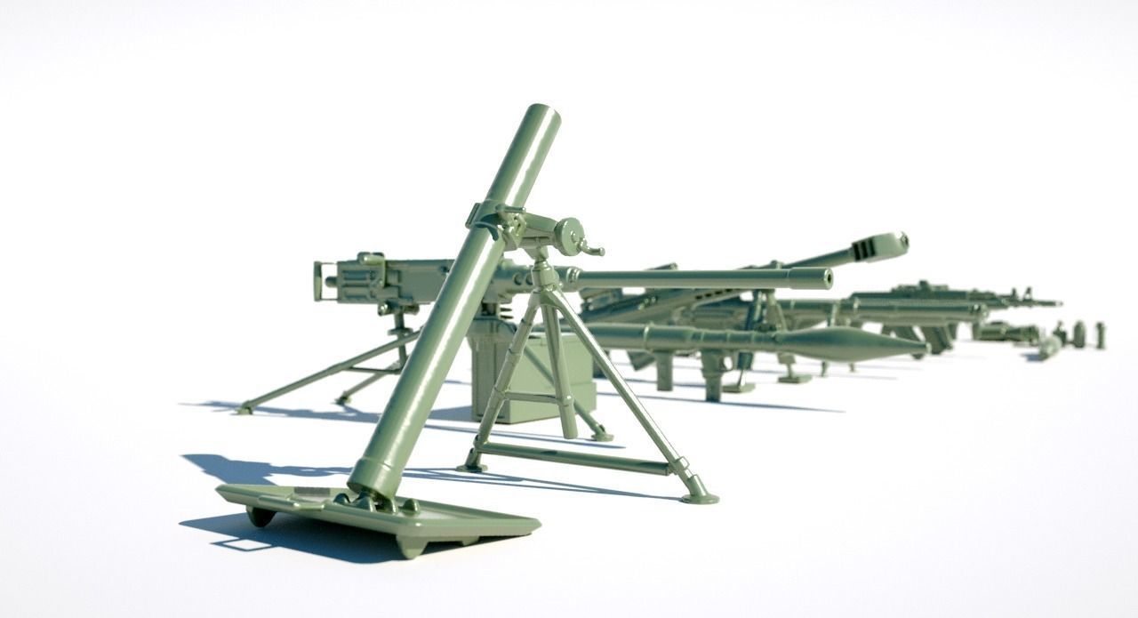 Military equipment 3D print model_4