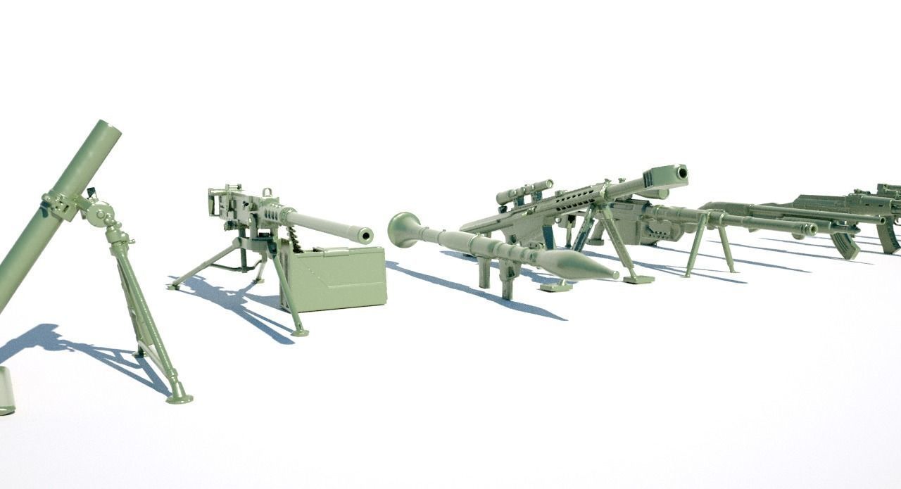 Military equipment 3D print model_5