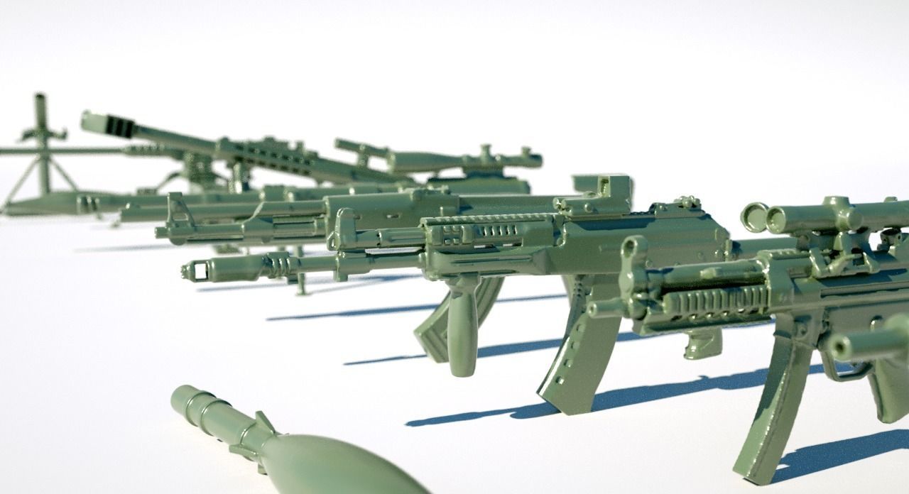 Military equipment 3D print model_3
