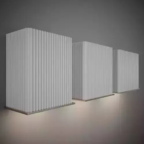 Ribbed kitchen hoods in 3 sizes 36 inch - 48 inch - 60 inch