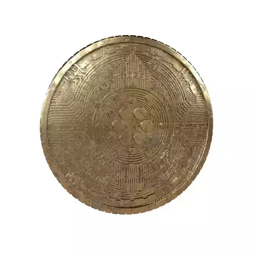 Cardano Coin v6 006 Low-poly 3D model