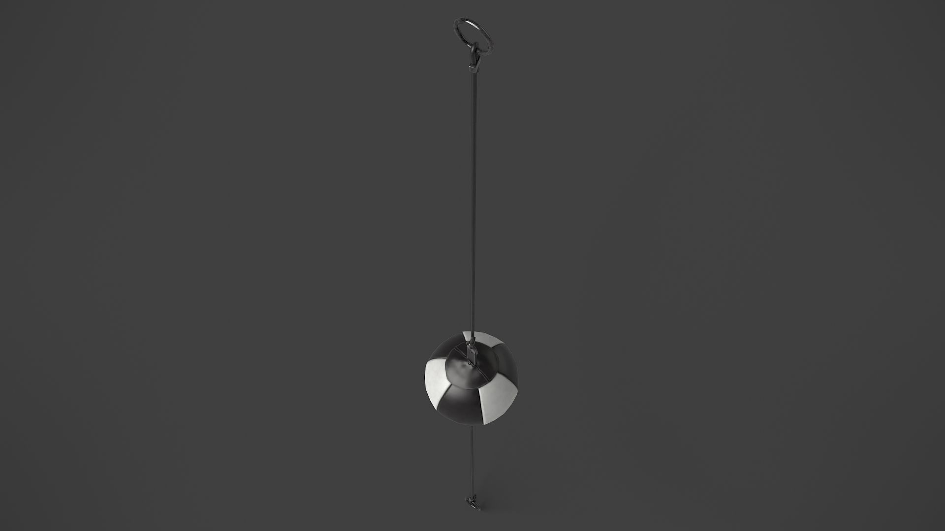 Punching Bag 8 Low-poly 3D model_4