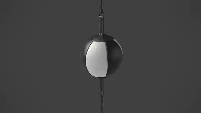 Punching Bag 8 Low-poly 3D model