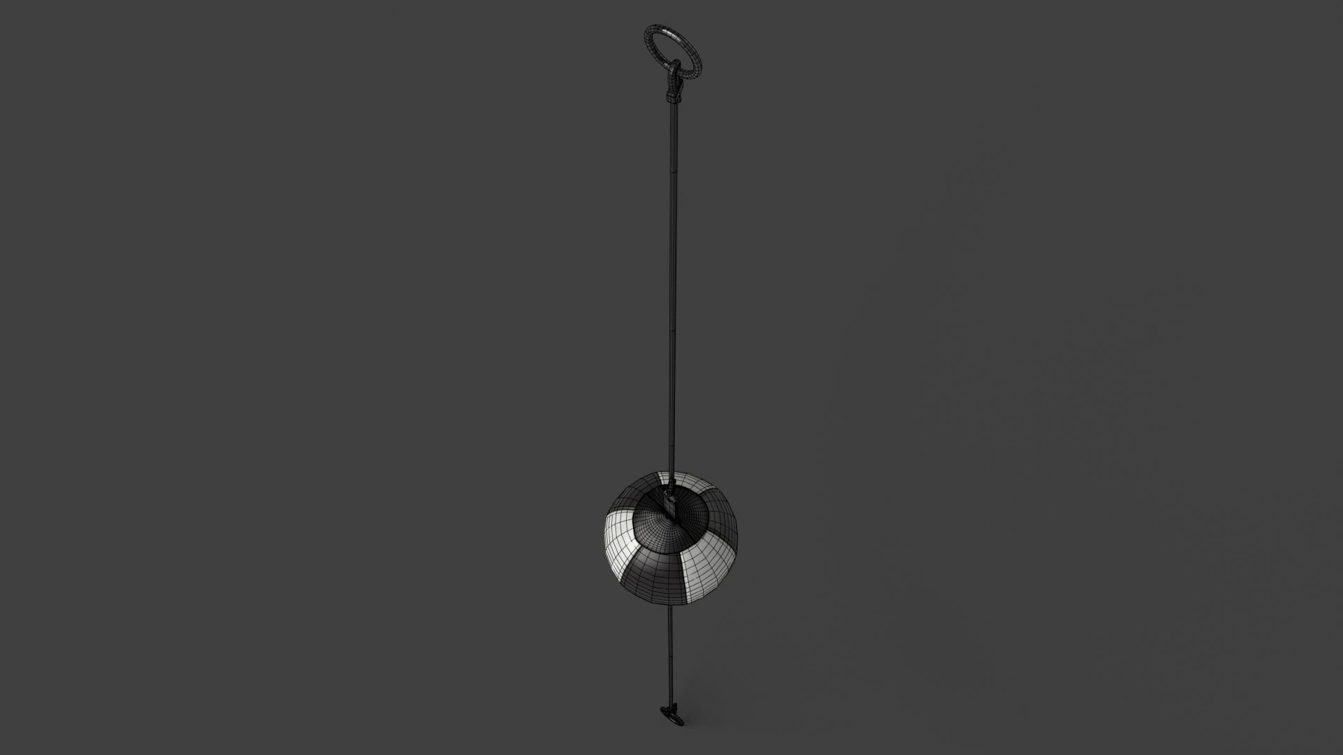 Punching Bag 8 Low-poly 3D model_14