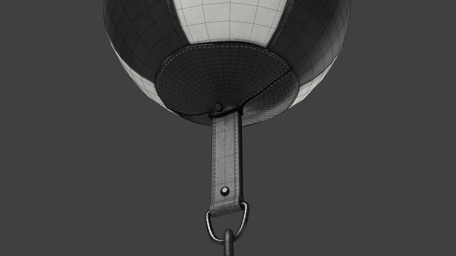 Punching Bag 8 Low-poly 3D model_18