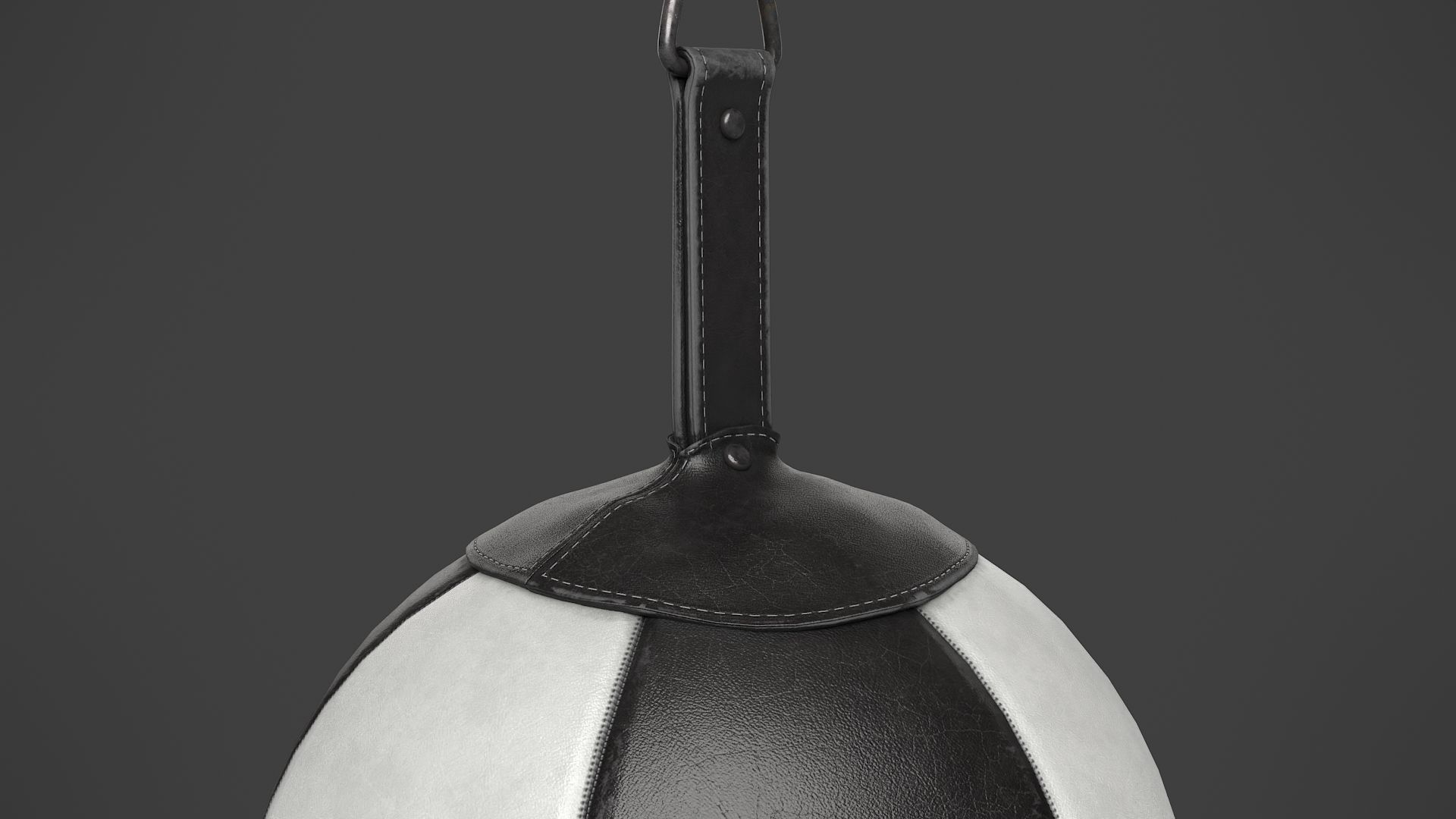 Punching Bag 8 Low-poly 3D model_7