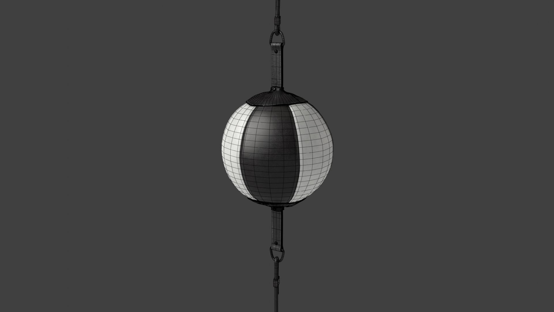 Punching Bag 8 Low-poly 3D model_11