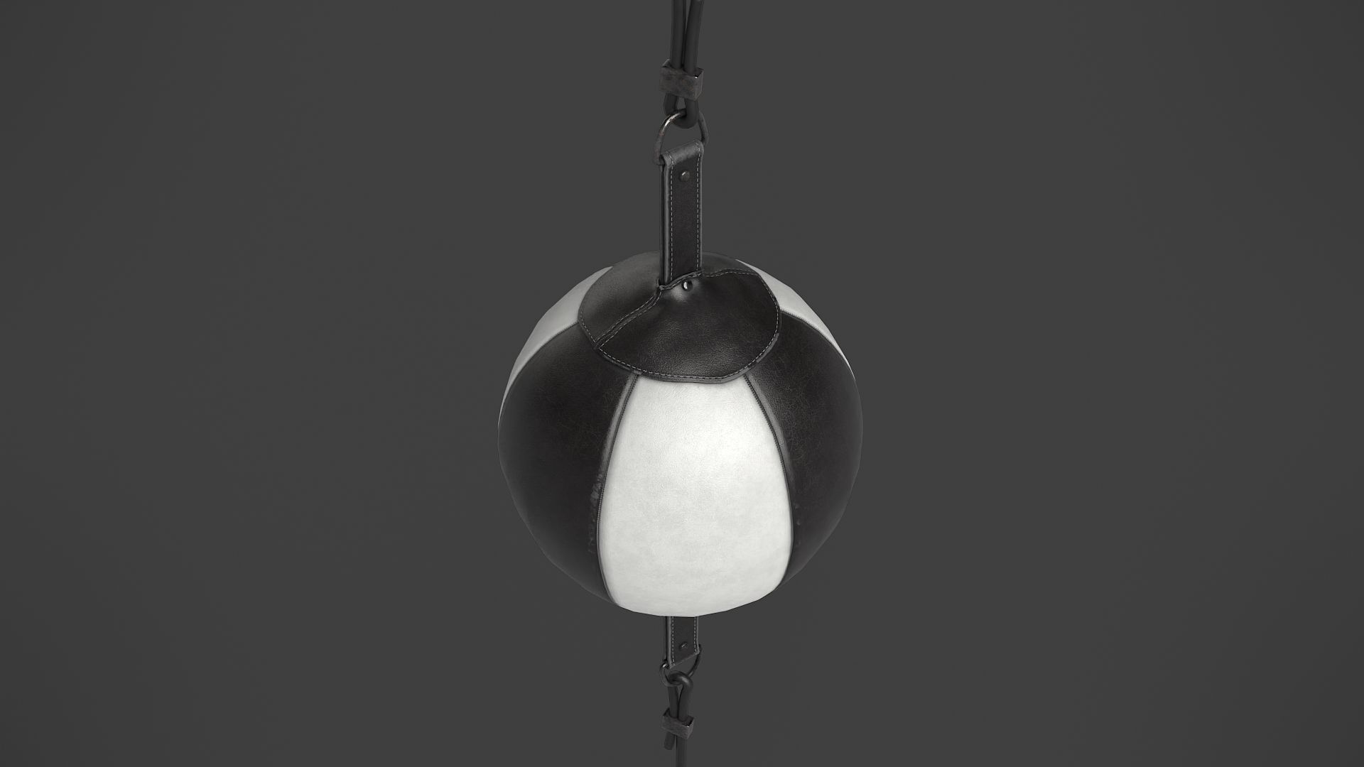 Punching Bag 8 Low-poly 3D model_6