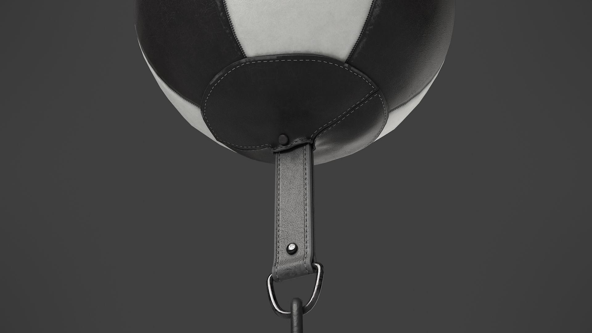 Punching Bag 8 Low-poly 3D model_8