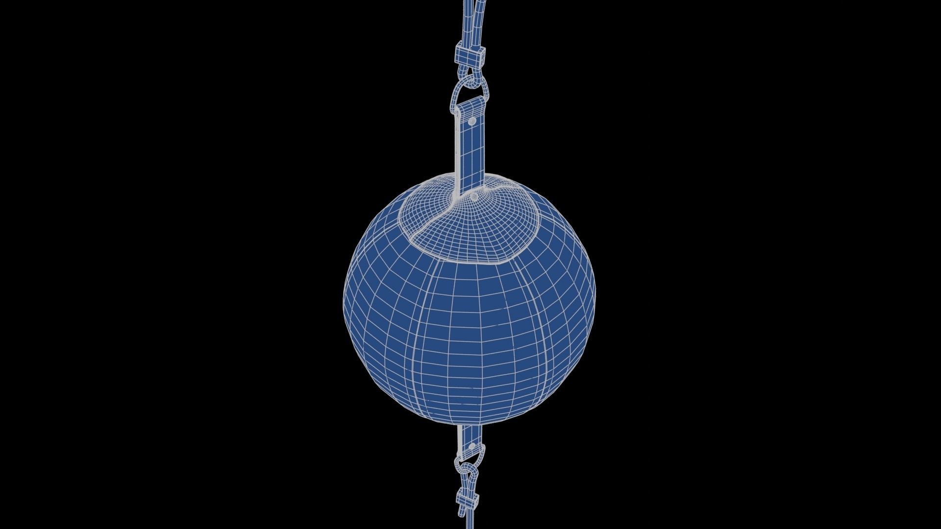 Punching Bag 8 Low-poly 3D model_26