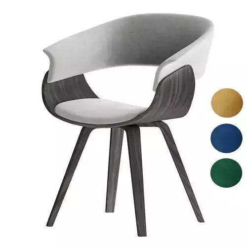 Armen Living Summer Dining Chair 3D model