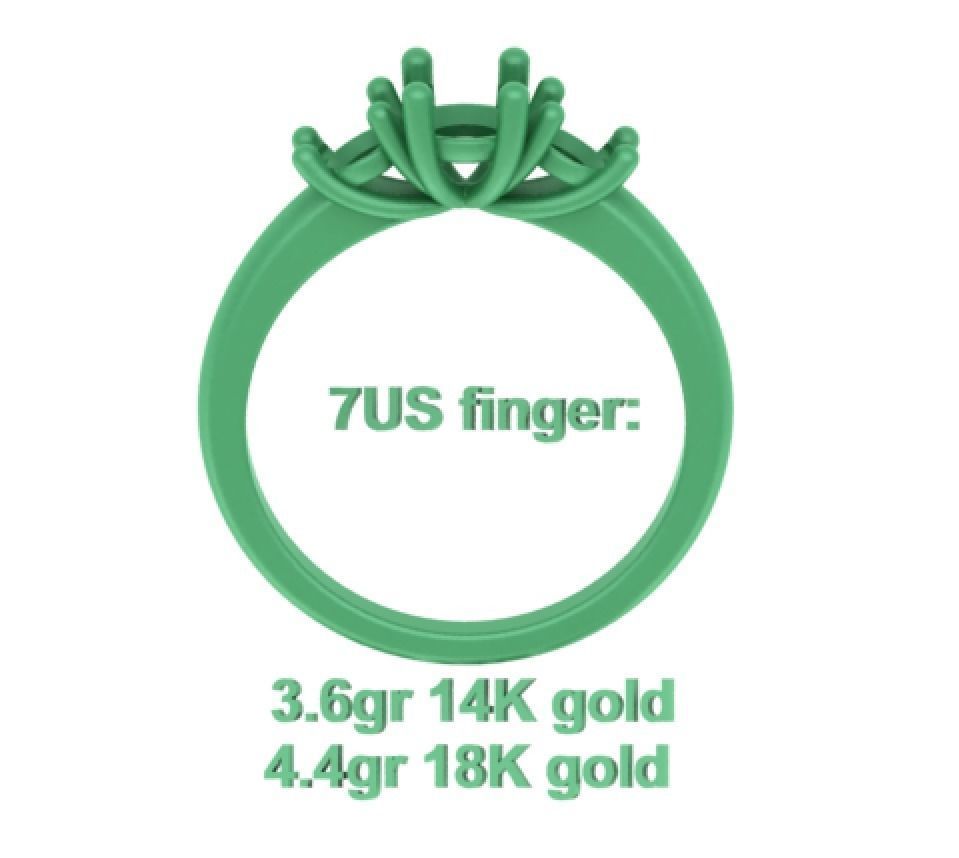 3 Stone Engagement Ring Collection Half carat Stone _44