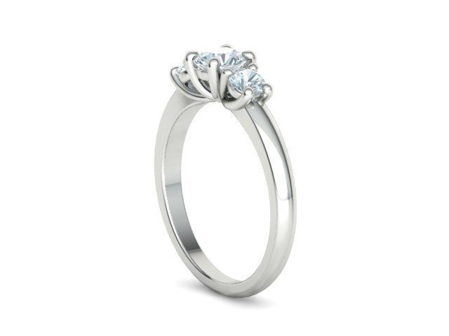 3 Stone Engagement Ring Collection Half carat Stone _50