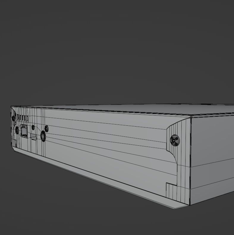 Blue-ray player 3D model_33