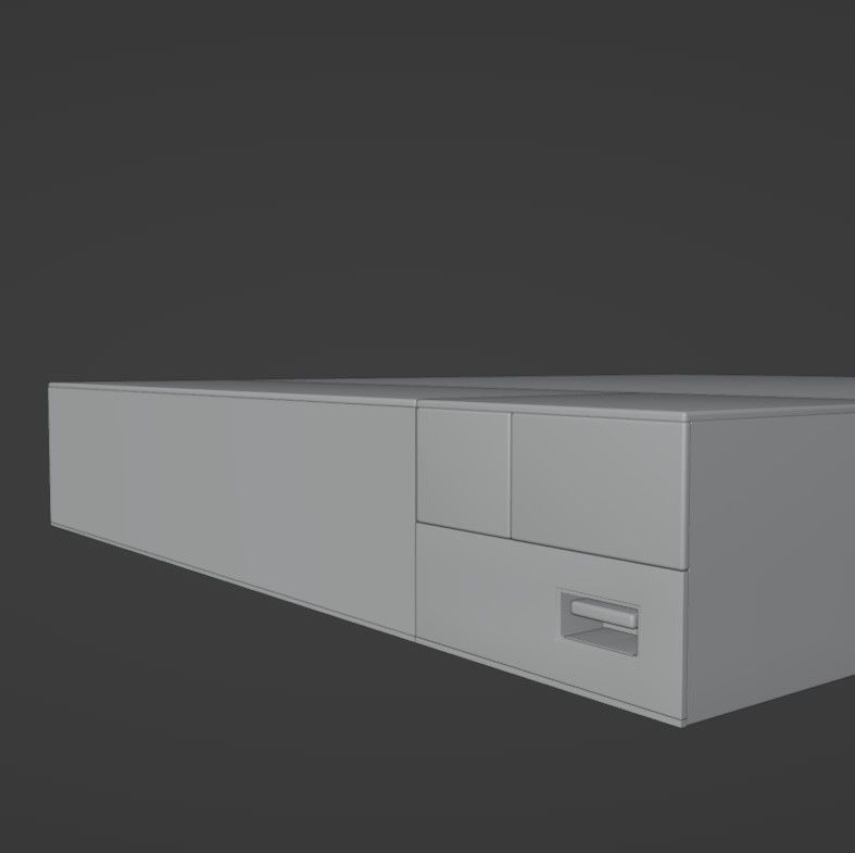 Blue-ray player 3D model_20