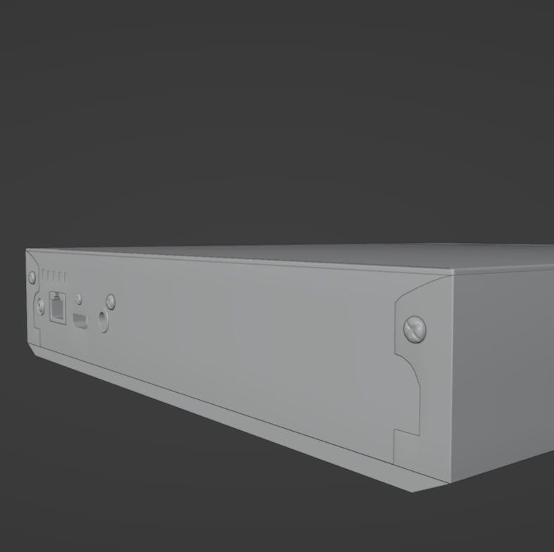 Blue-ray player 3D model_27