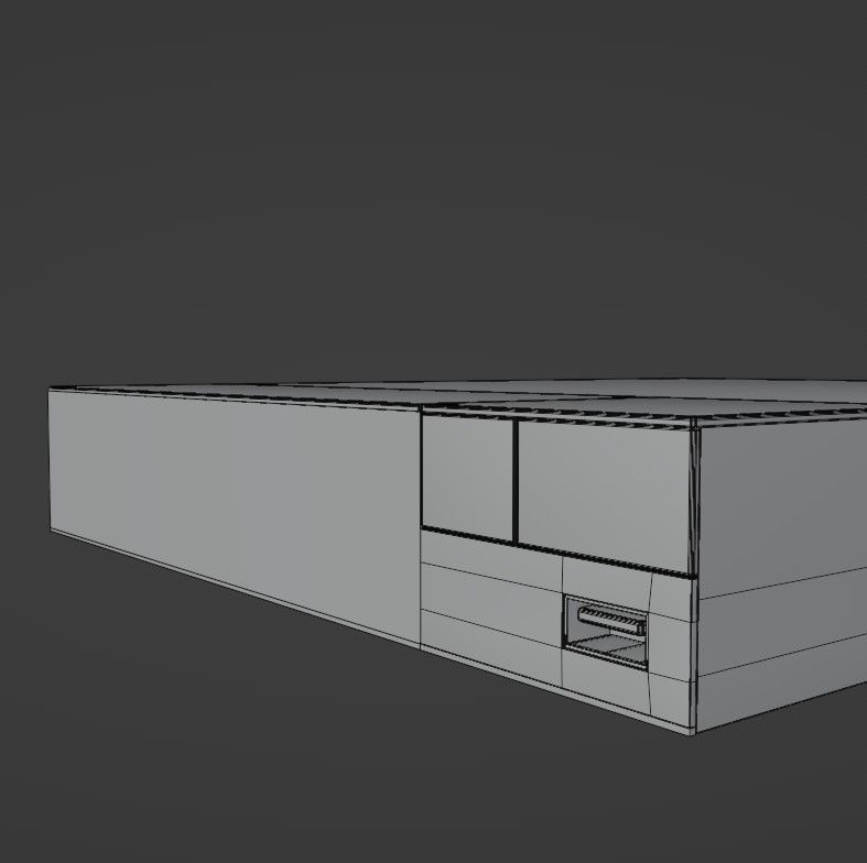 Blue-ray player 3D model_39