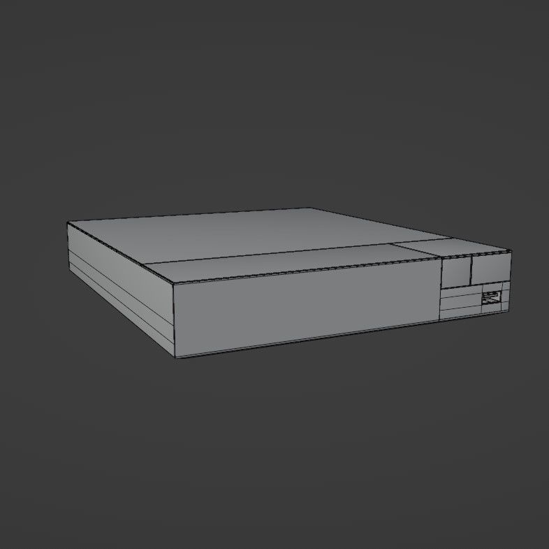 Blue-ray player 3D model_35